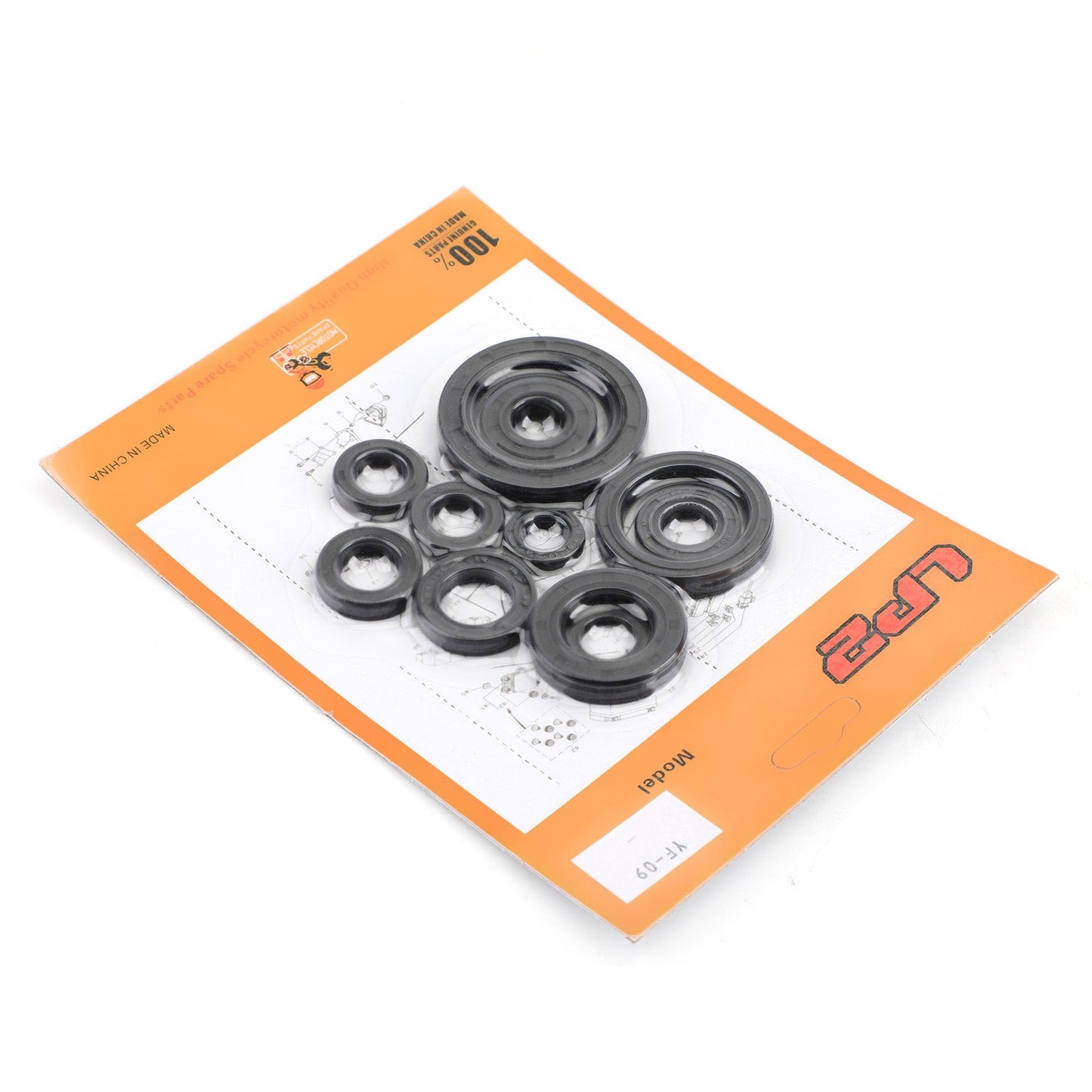 11pcs Engine Oil Seal Kit for Honda CR125R CR125 CR 125 125R 2004-2007