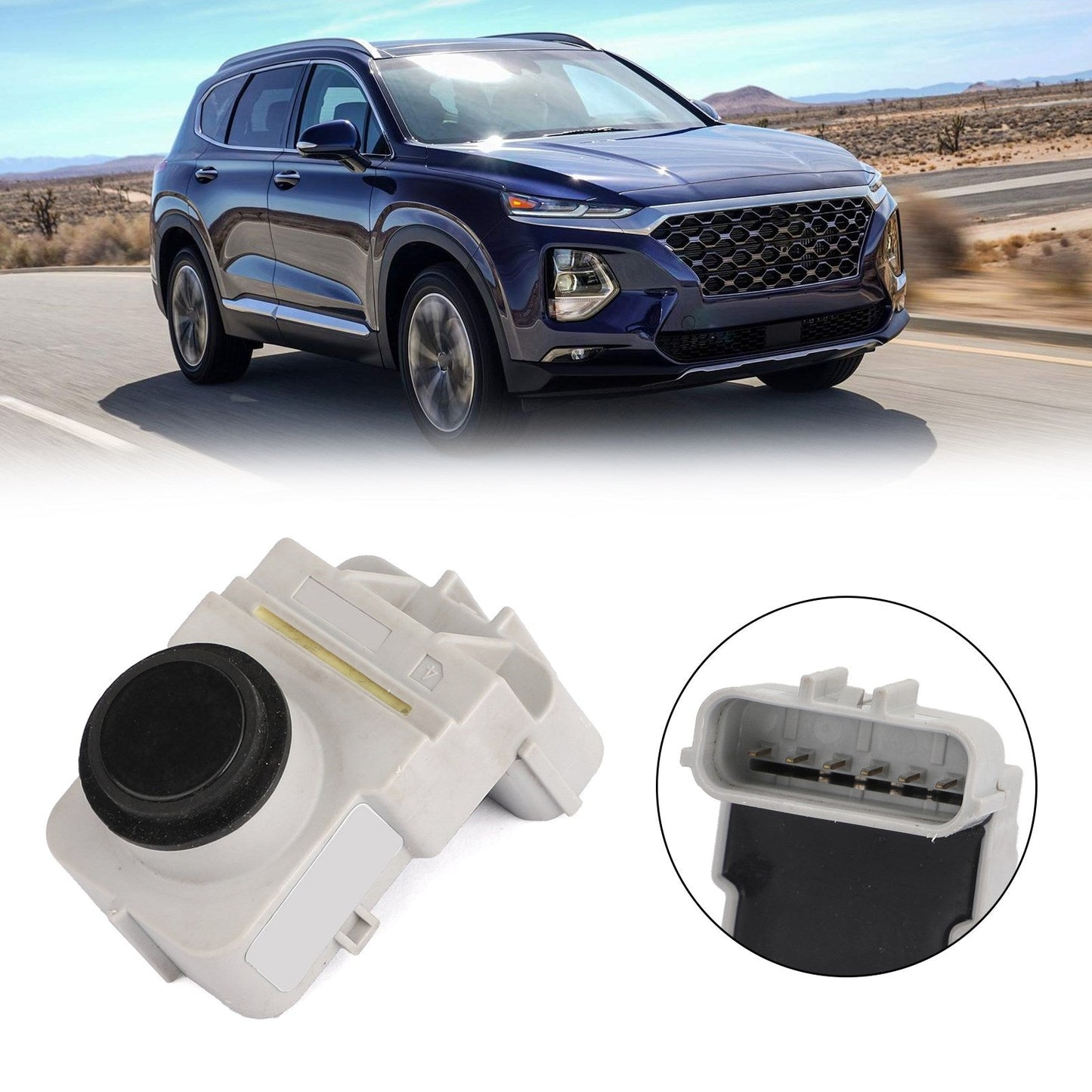1PC Backup Parking Assist Sensor Fit For 95720-2S000 Hyundai Tucson IX35