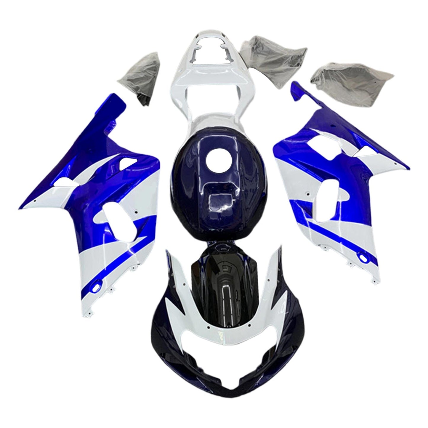 2001-2003 Suzuki GSXR600 GSXR750 K1 Fairing Kit Bodywork Plastic ABS