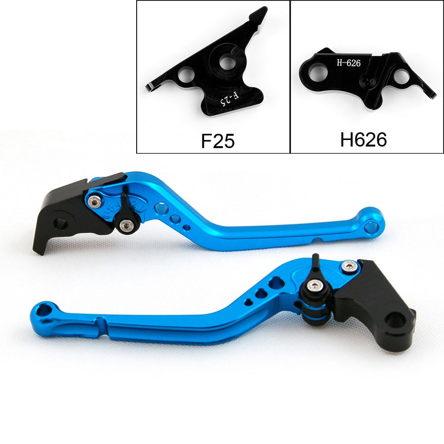 Long Brake Clutch Levers For Honda CBR500R 2013-2014 Black