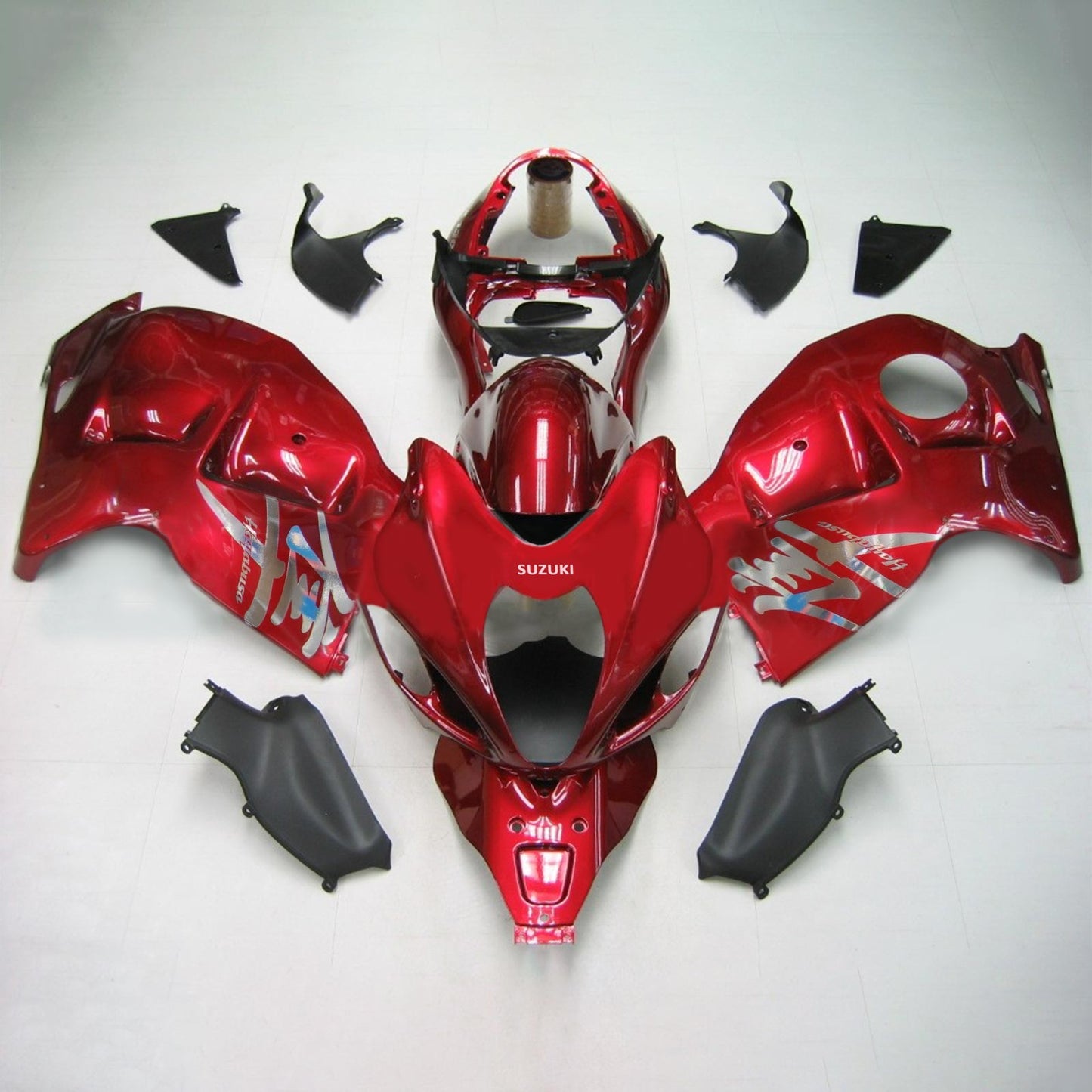 1999-2007 Suzuki Hayabusa GSX1300 Amotopart Injection Fairing Kit Bodywork Plastic ABS #113