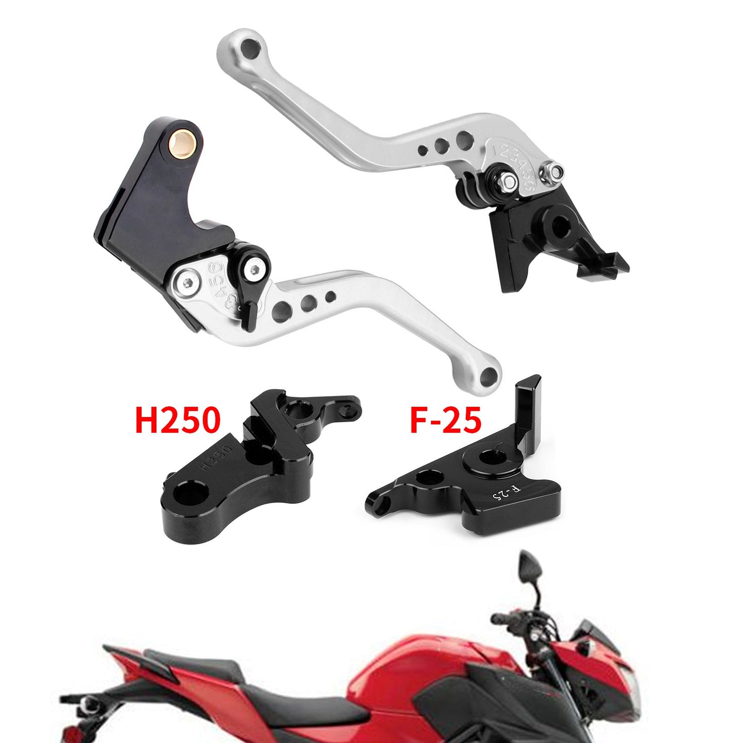 Short Clutch Brake Lever For Honda CBR500R/F/X 13-18 CB300R/F/FA 14-18