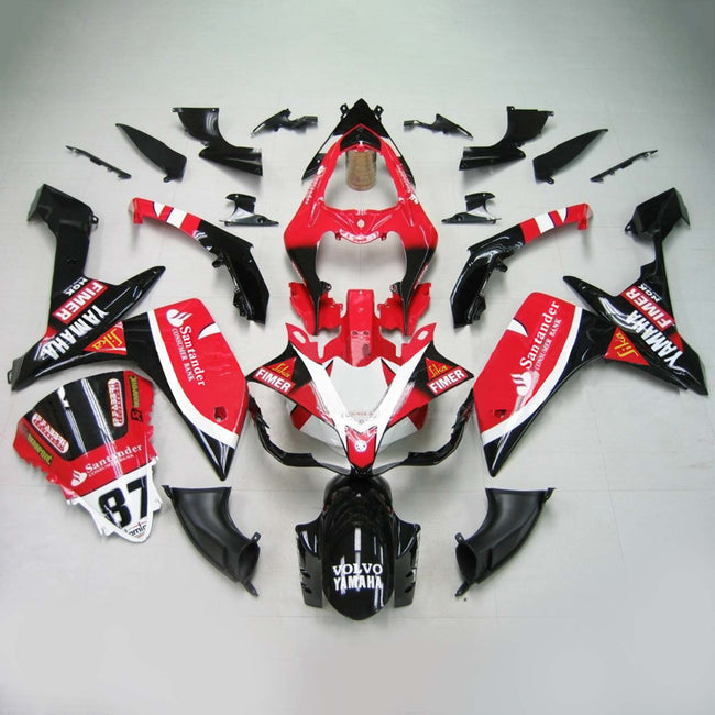 2007-2008 Yamaha YZF 1000 R1 Injection Fairing Kit Bodywork Plastic ABS #118