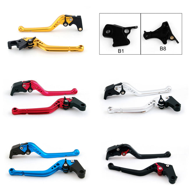 Long Brake Clutch Levers For BMW F800S F800ST 06-13 F800GS F650GS F800R Black