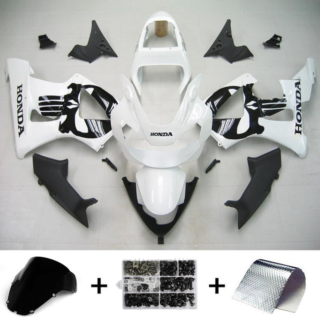 2000-2001 Honda CBR929RR Amotopart Injection Fairing Kit Bodywork Plastic ABS #128