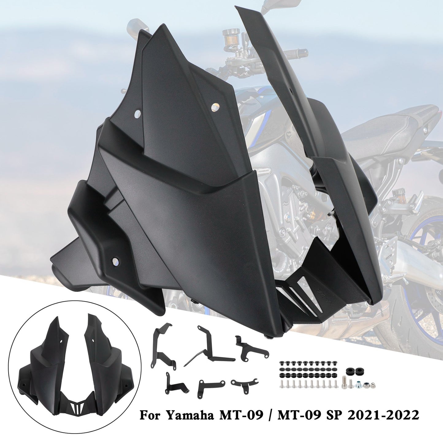 2021-2022 Yamaha MT-09 / SP Ermax Belly Pan Lower Engine Side Fairing