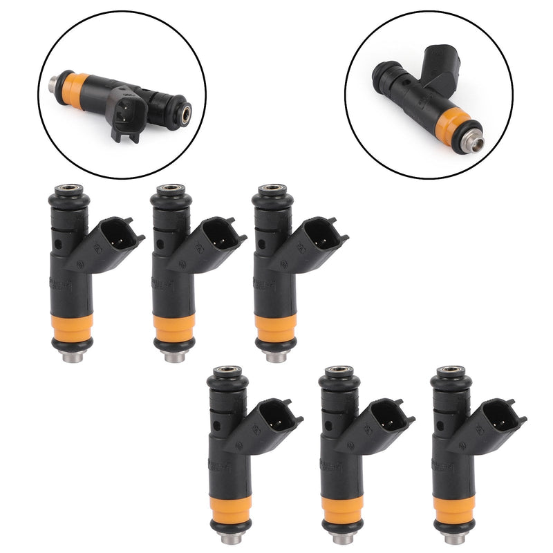 6pcs 04591658AA Fuel Injectors fit 2000-2004 Chrysler 3.5L V6 812-12127