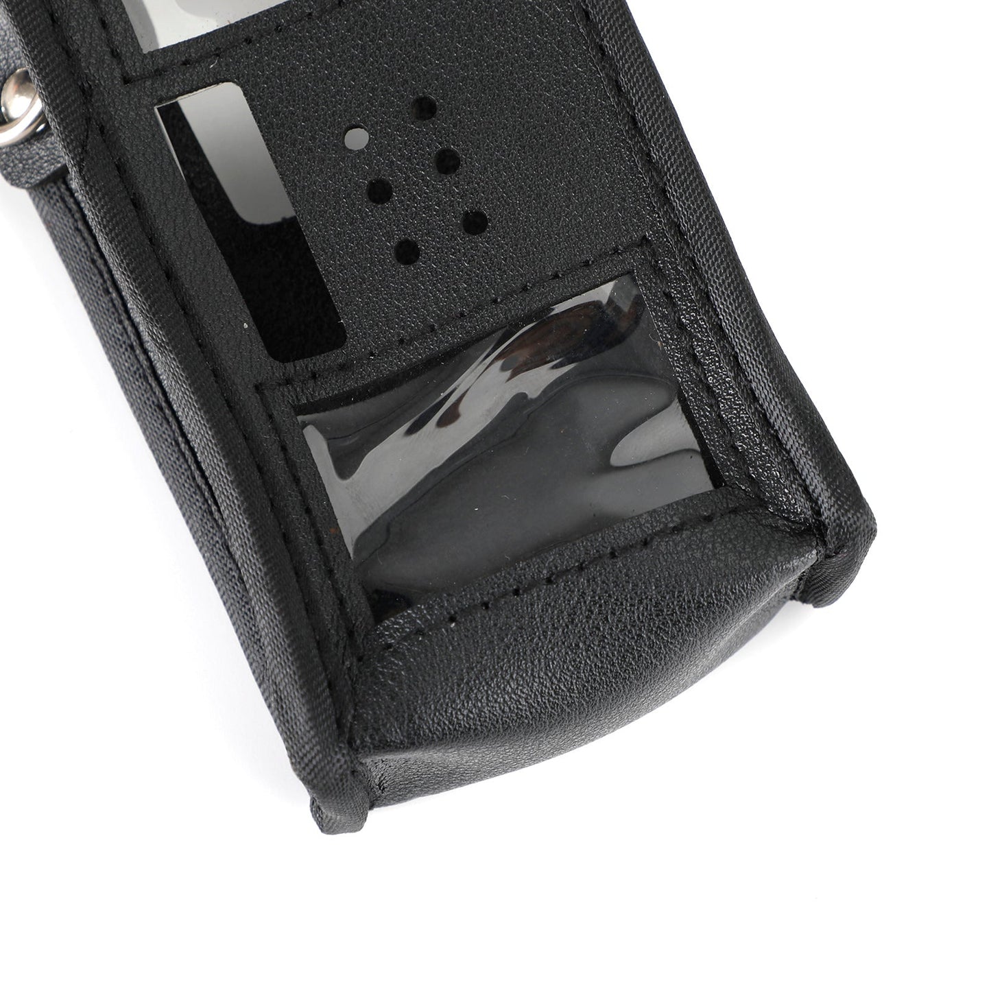 Multifunction Leather Case Walkie Talkie Bag For Baofeng UV10R Two Way Radio