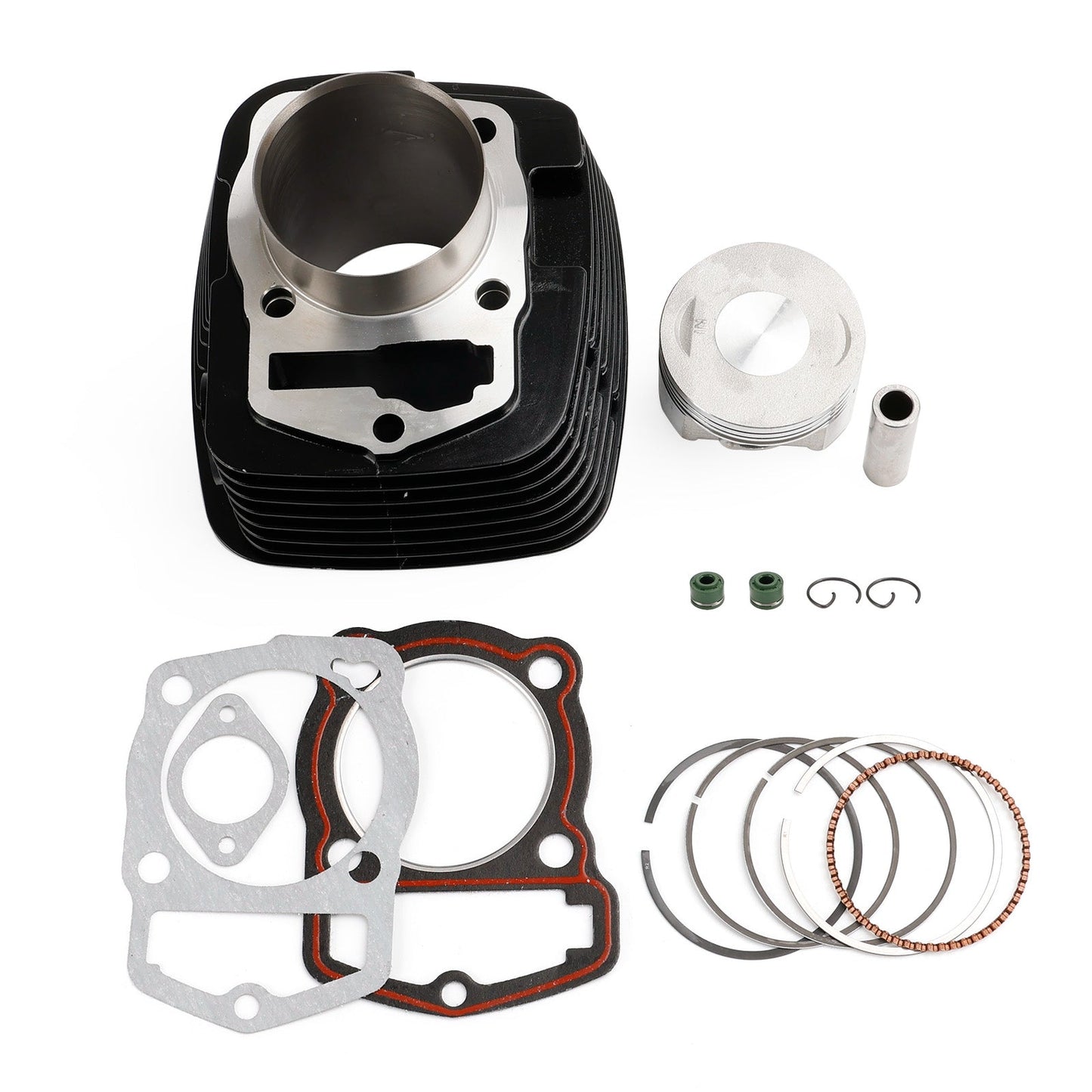 250cc Cylinder Kit 65.5mm For Italika 250Z / Negro - Piston pin 15mm - 2014-2019