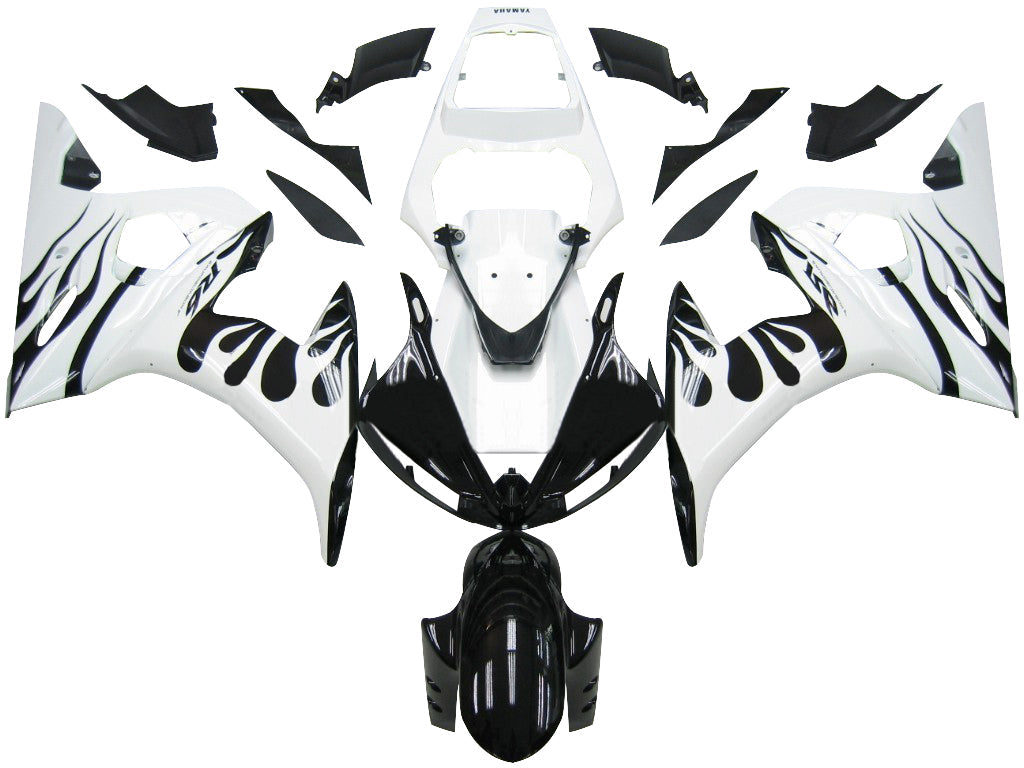 2003-2004 Yamaha YZF 600 R6 R6S 2006-2009 Injection Fairing Kit Bodywork Plastic ABS #1