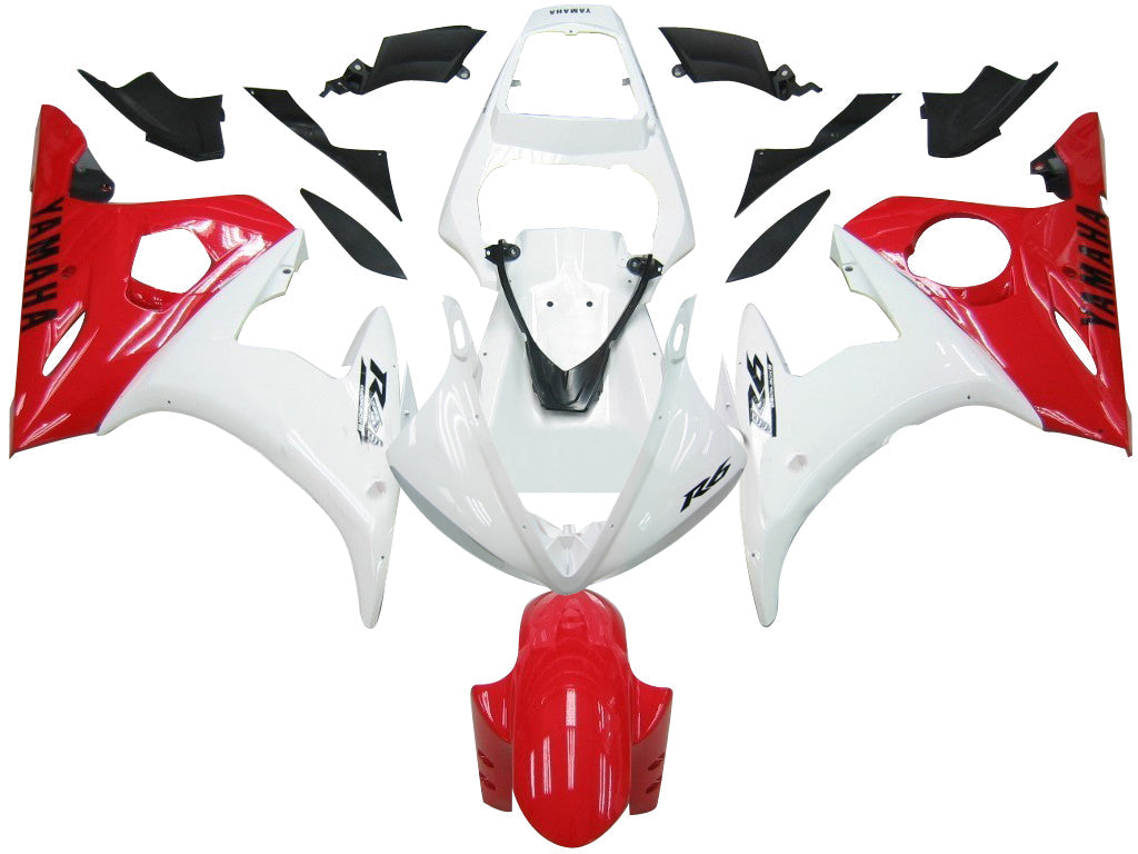 2003-2004 Yamaha YZF 600 R6 R6S 2006-2009 Injection Fairing Kit Bodywork Plastic ABS #1