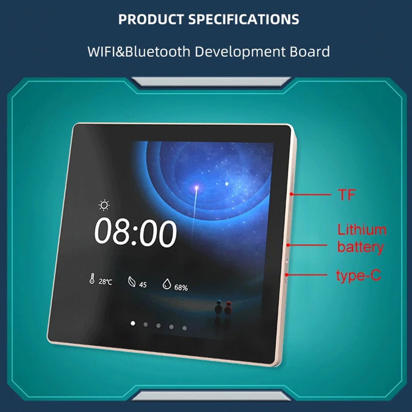 ESP32-S3 Development Board 4-inch IPS Touch Screen LVGL 86 Box Dual-Core CPU