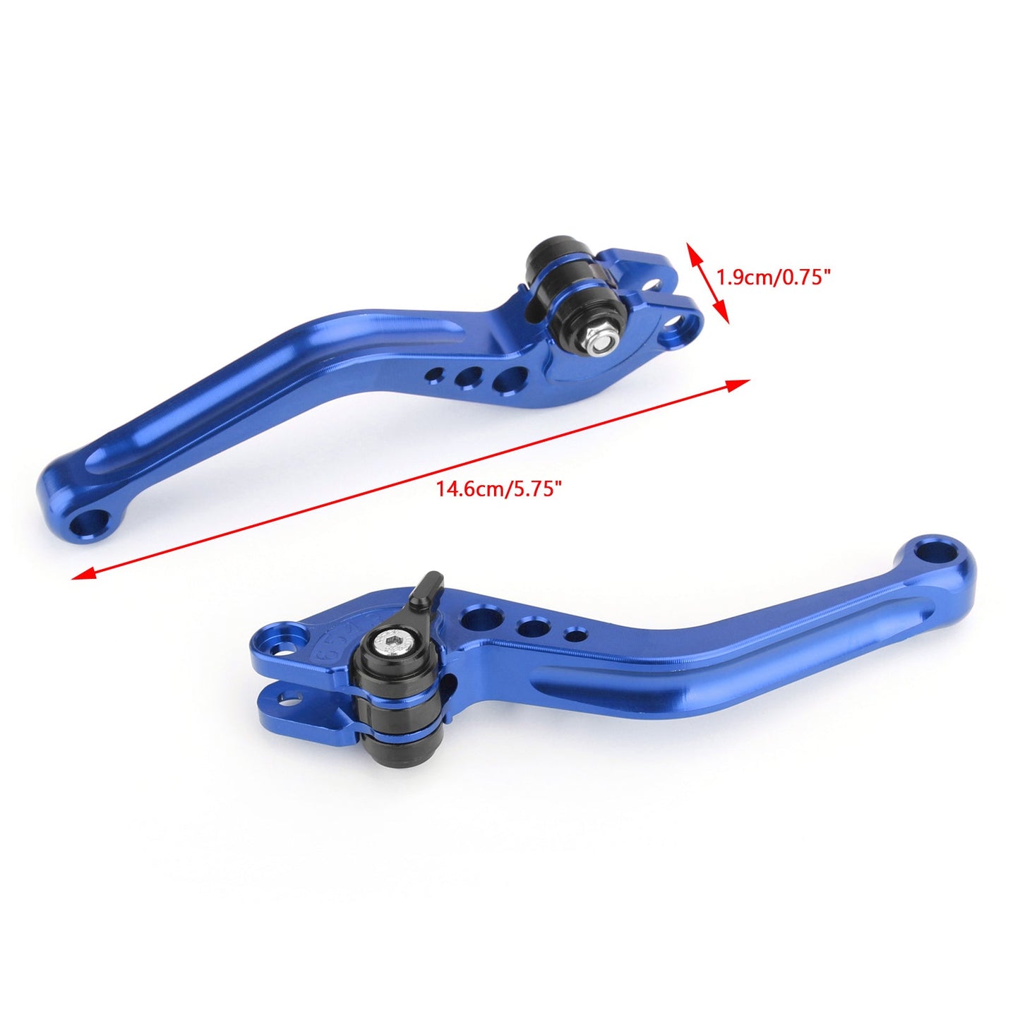 Short Clutch Brake Lever For KTM 390 2019 Silver Generic