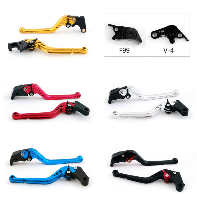 Long Brake Clutch Levers For Aprilia Aprilia RSV4 FACTORY/RSV4-R/RR TUONO V4