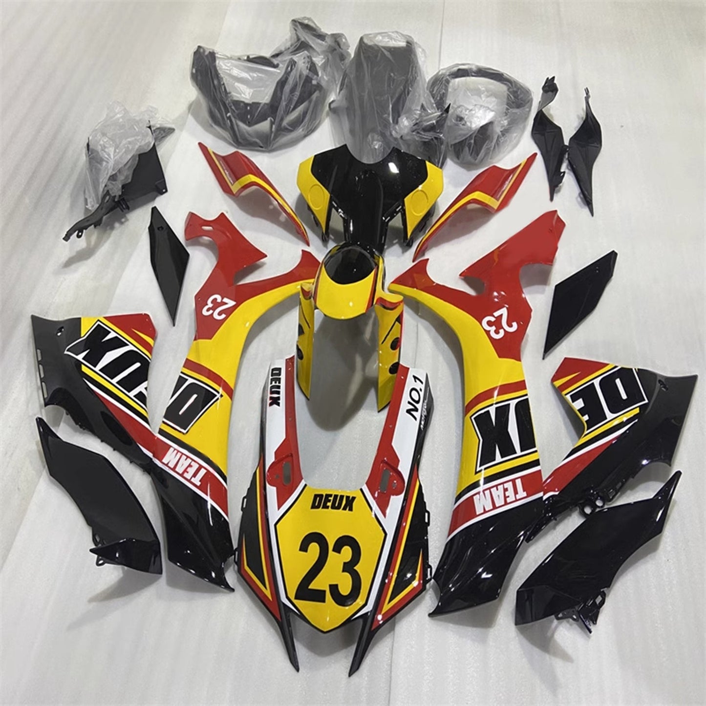 2020-2024 Yamaha YZF R1 Amotopart Injection Fairing Kit Bodywork Plastic ABS #101