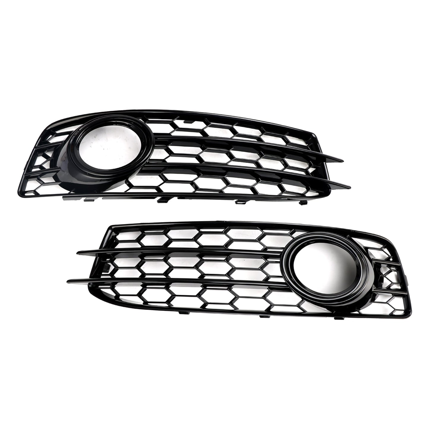 2009-2012 Audi A3 8P S-Line Honeycomb Front Bumper Fog Light Grill Cover