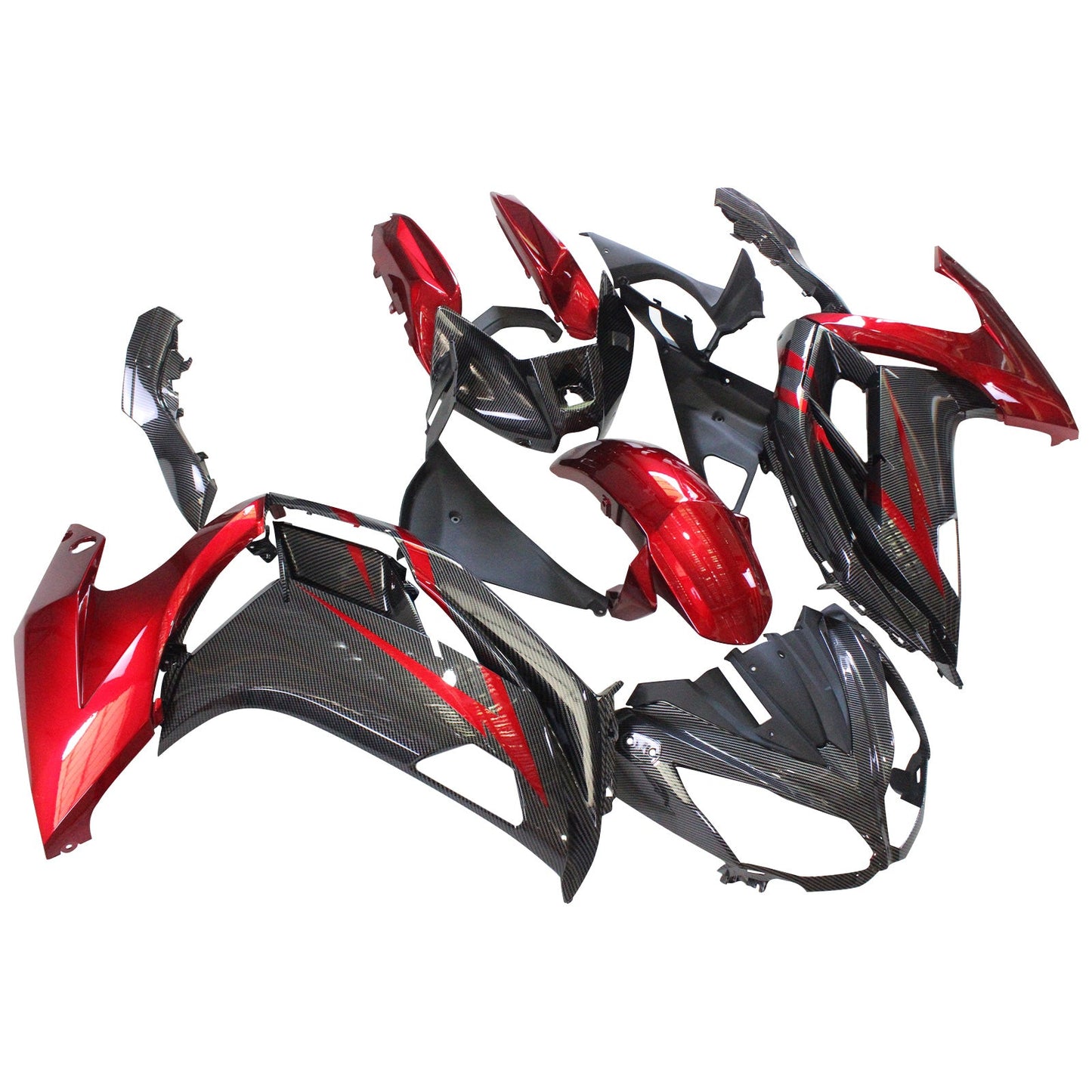 2012-2016 Kawasaki ER6F Ninja650 Fairing Kit Bodywork Plastic ABS