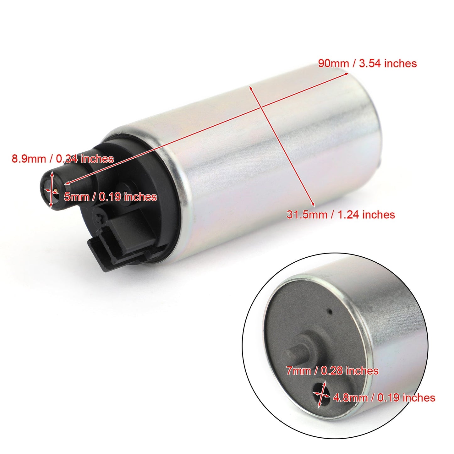 Fuel Pump + Strainer Fit for Kawasaki KX250F KX450F 2009-2019 #.49040-0037