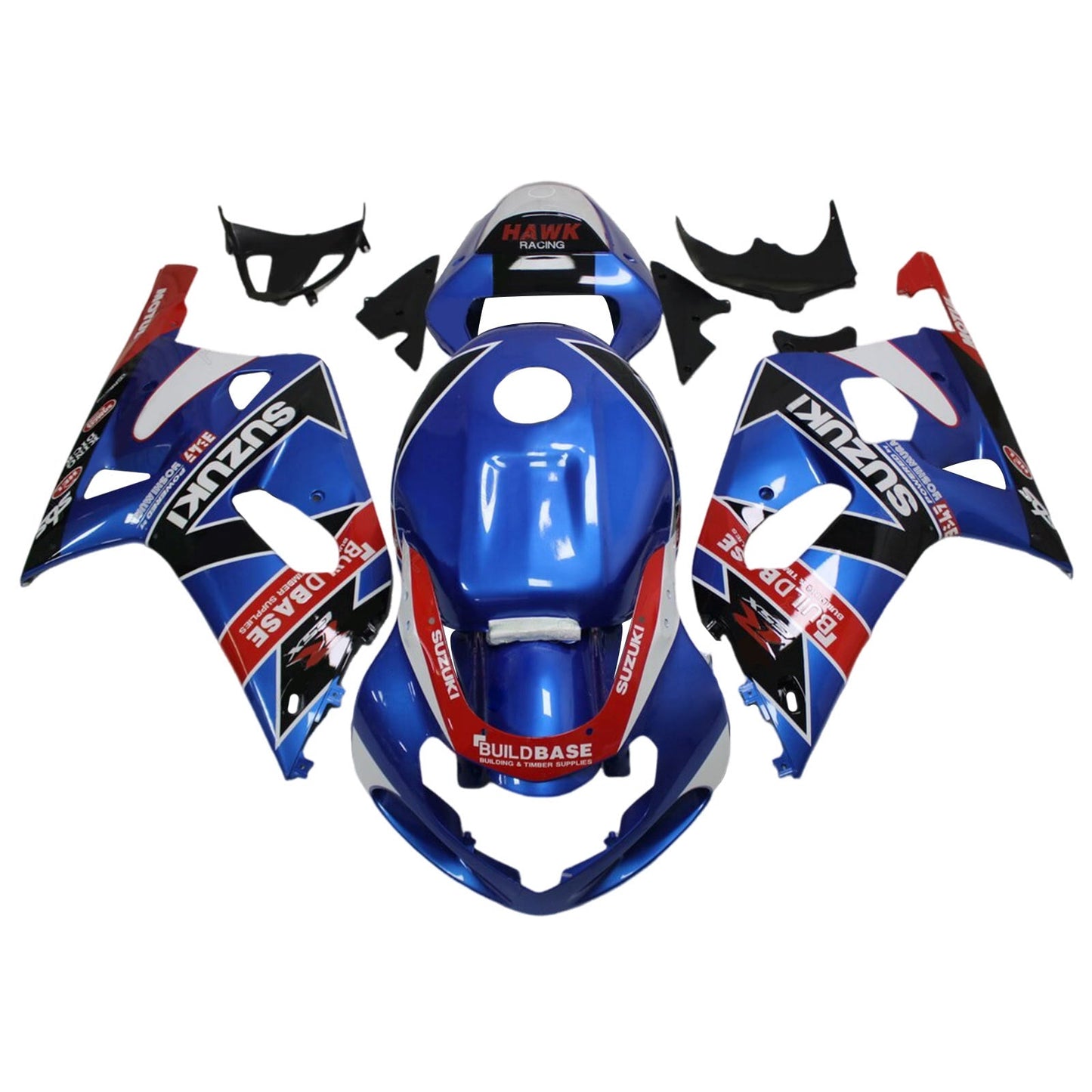 2001-2003 Suzuki GSXR600 2000-2003 GSXR750 K1 Injection Fairing Kit Bodywork