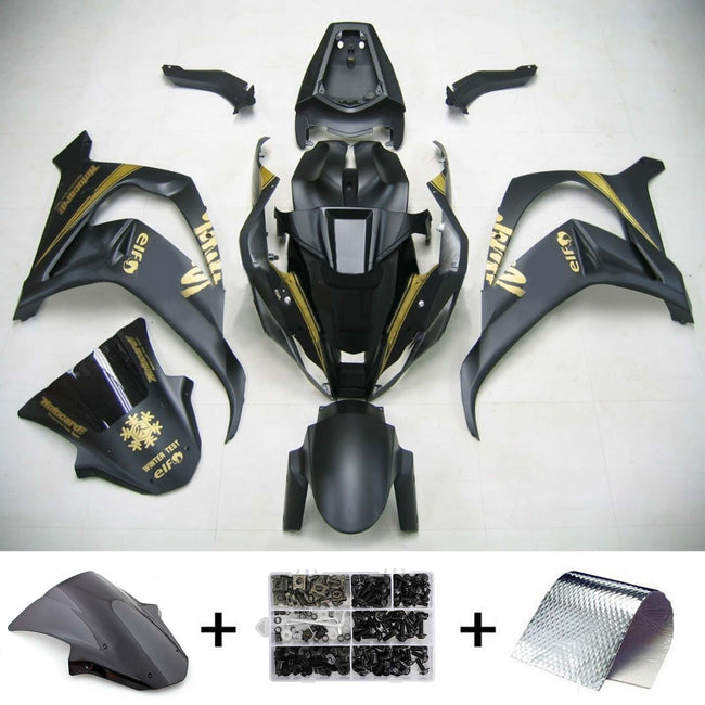 2011-2015 Kawasaki ZX10R Amotopart Injection Fairing Kit Bodywork Plastic ABS #116