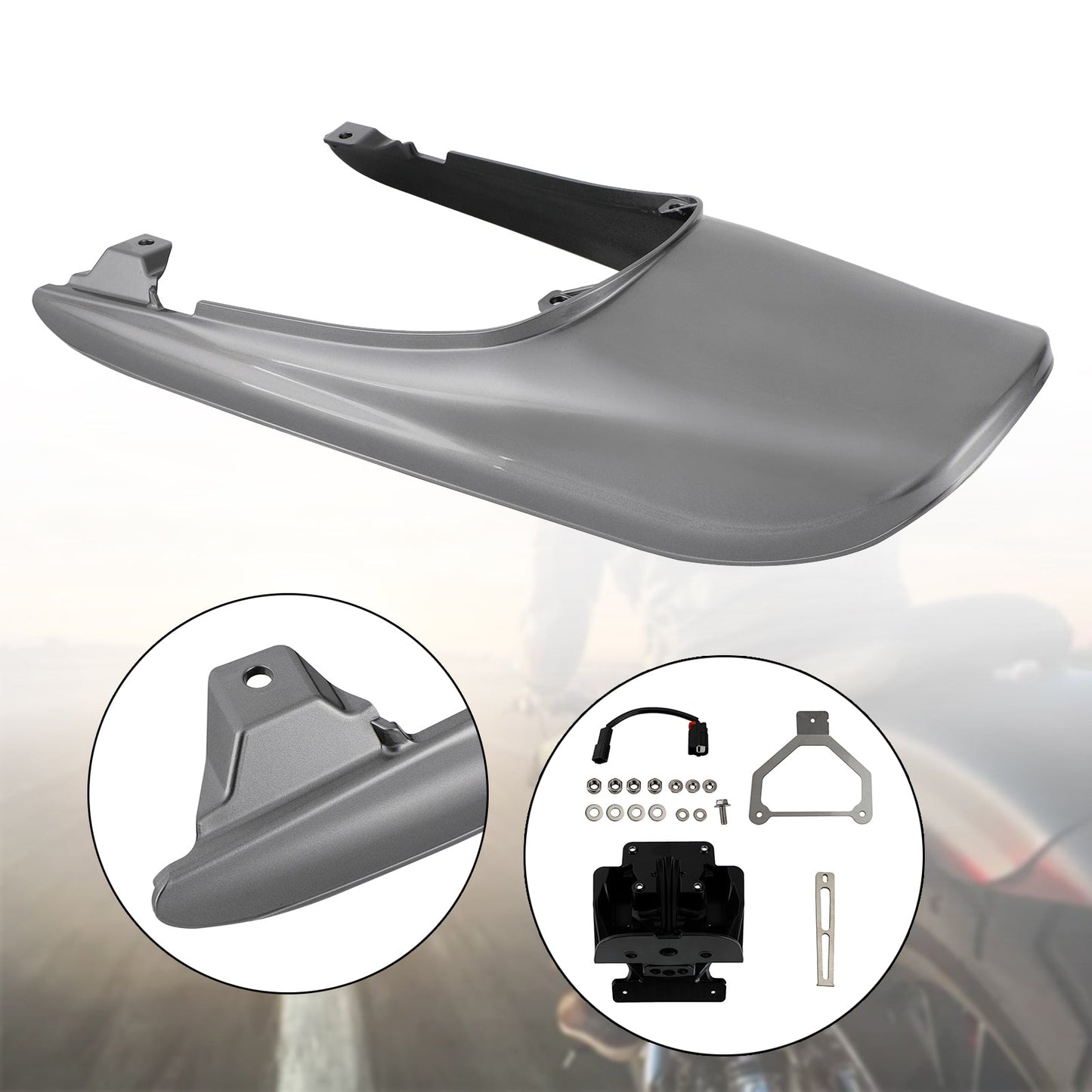 Tail Cowl Fairing+License Plate Bracket fit for Kawasaki Z900RS 2018-2022