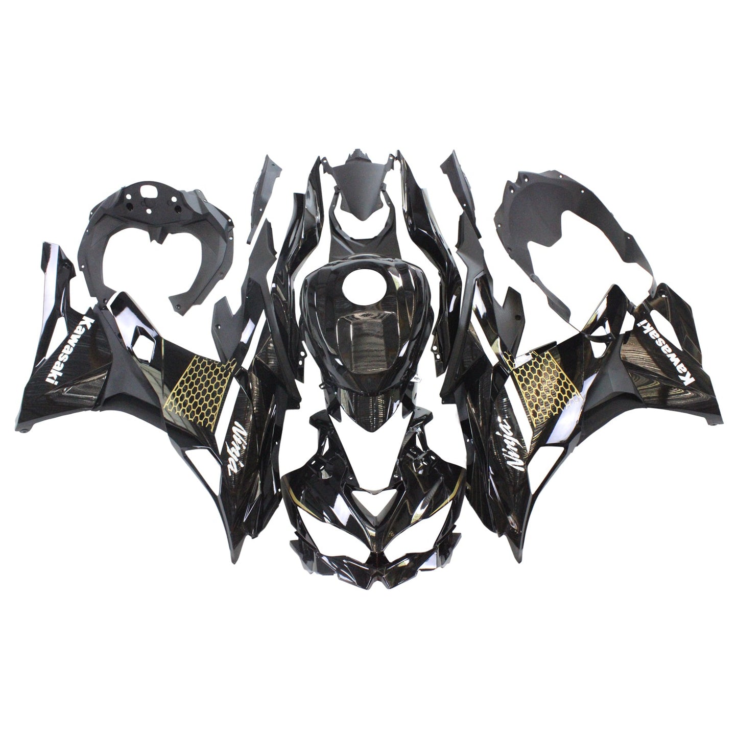 2019-2025 Kawasaki Ninja ZX-25R Amotopart Injection Fairing Kit Bodywork ABS #102