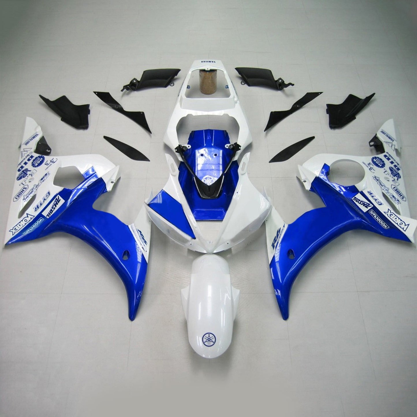 2003-2004 Yamaha YZF 600 R6 / 2006-2009 R6S Injection Fairing Kit Bodywork Plastic ABS #151