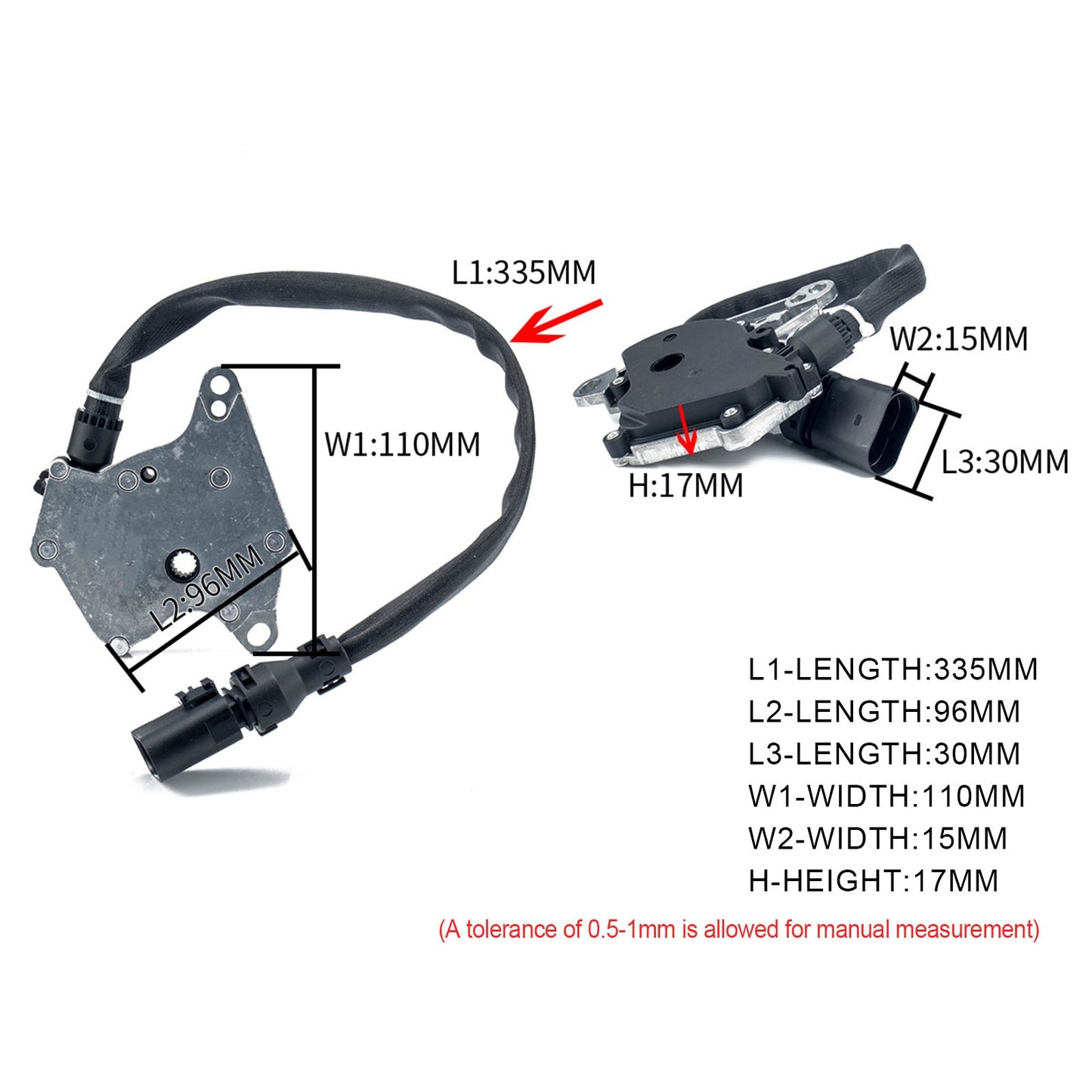 Transmission Neutral Safety Switch For Audi A4 A6/8 01V919821B