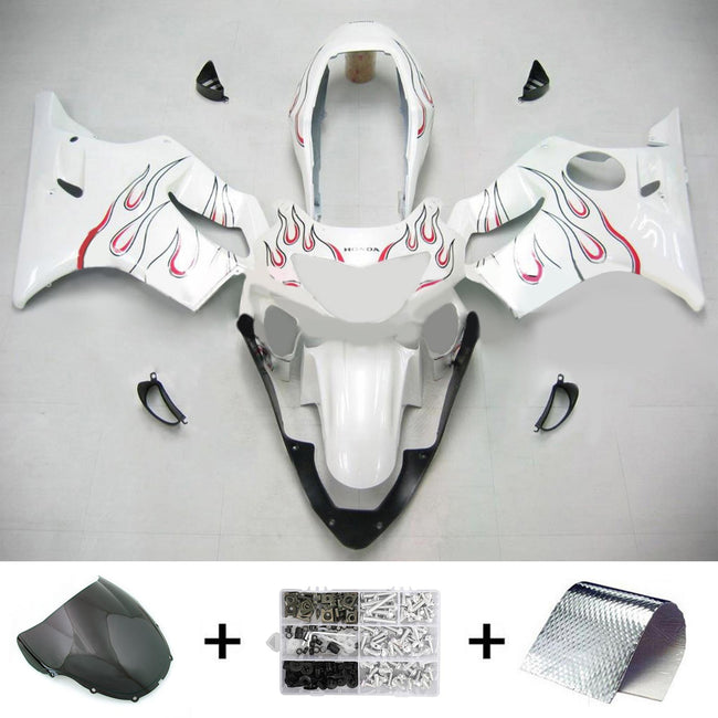 1999-2000 Honda CBR600F4 Amotopart Injection Fairing Kit Bodywork Plastic ABS #110