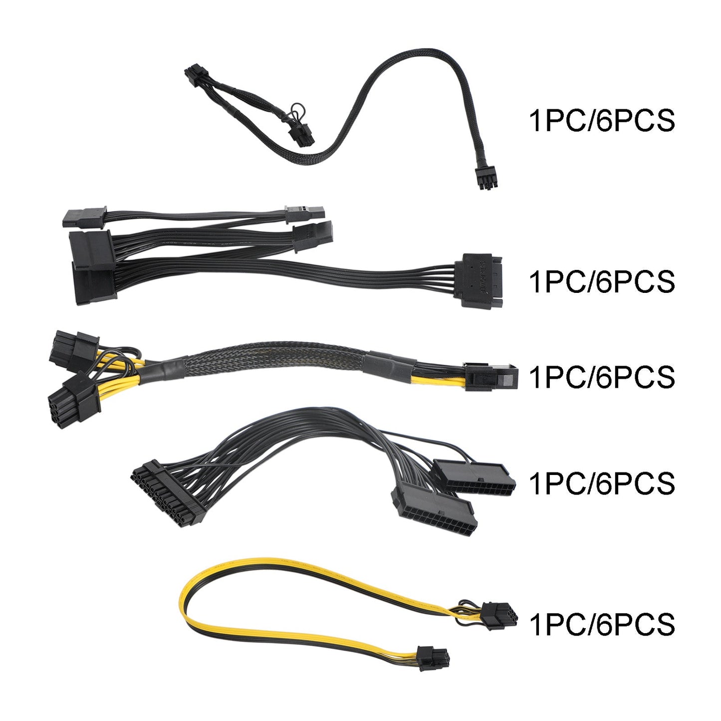 1X Power Cable GPU PCIE Dual 8pin fit for Corsair RM550X RM650X 750X RM850X