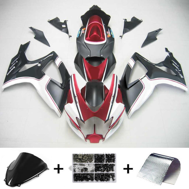 2006-2007 Suzuki GSXR 600/750 K6 Amotopart Injection Fairing Kit Bodywork Plastic ABS #171