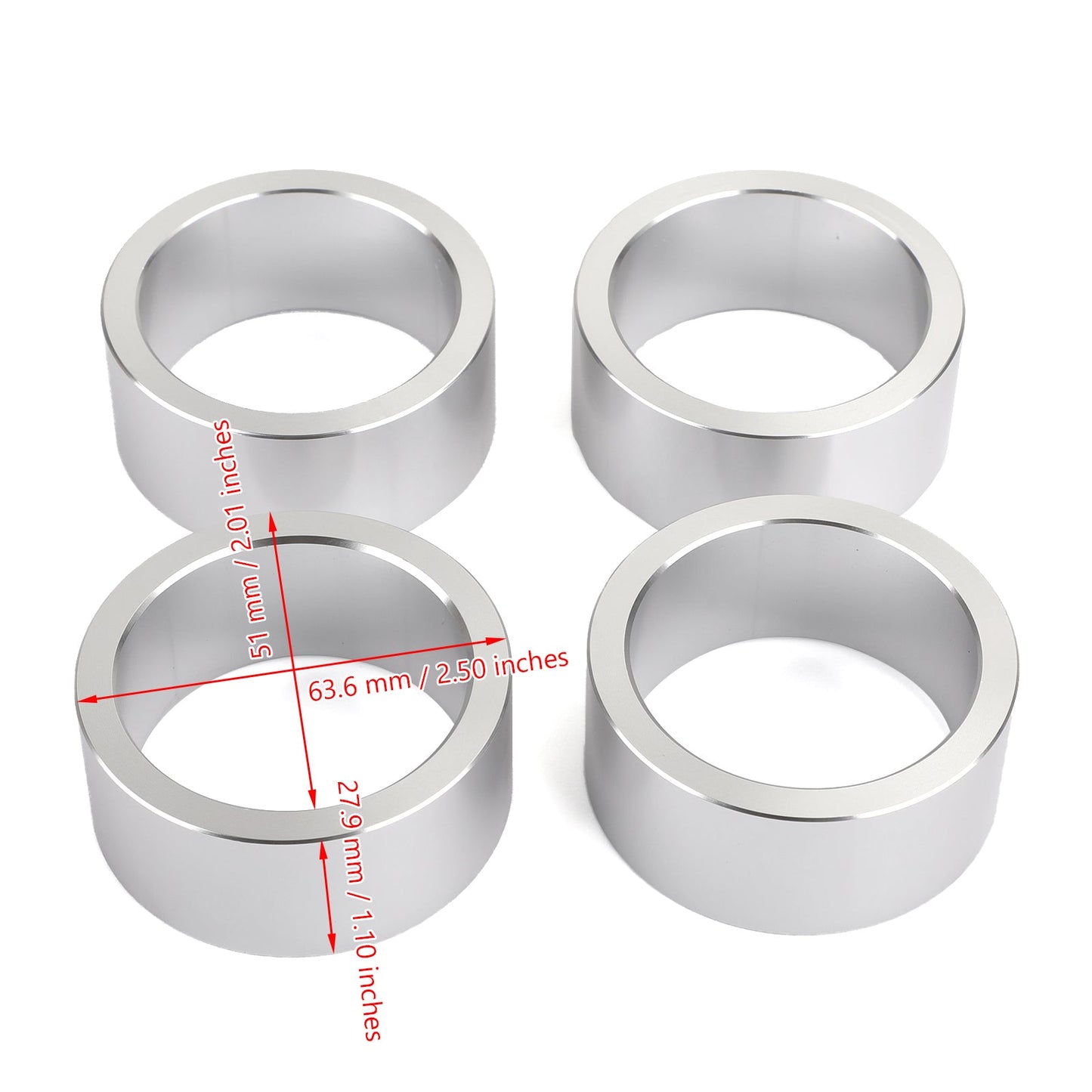 Lift Spacer Kit For Can-am Bombardier Outlander 400 500 650 800 ATV BLK