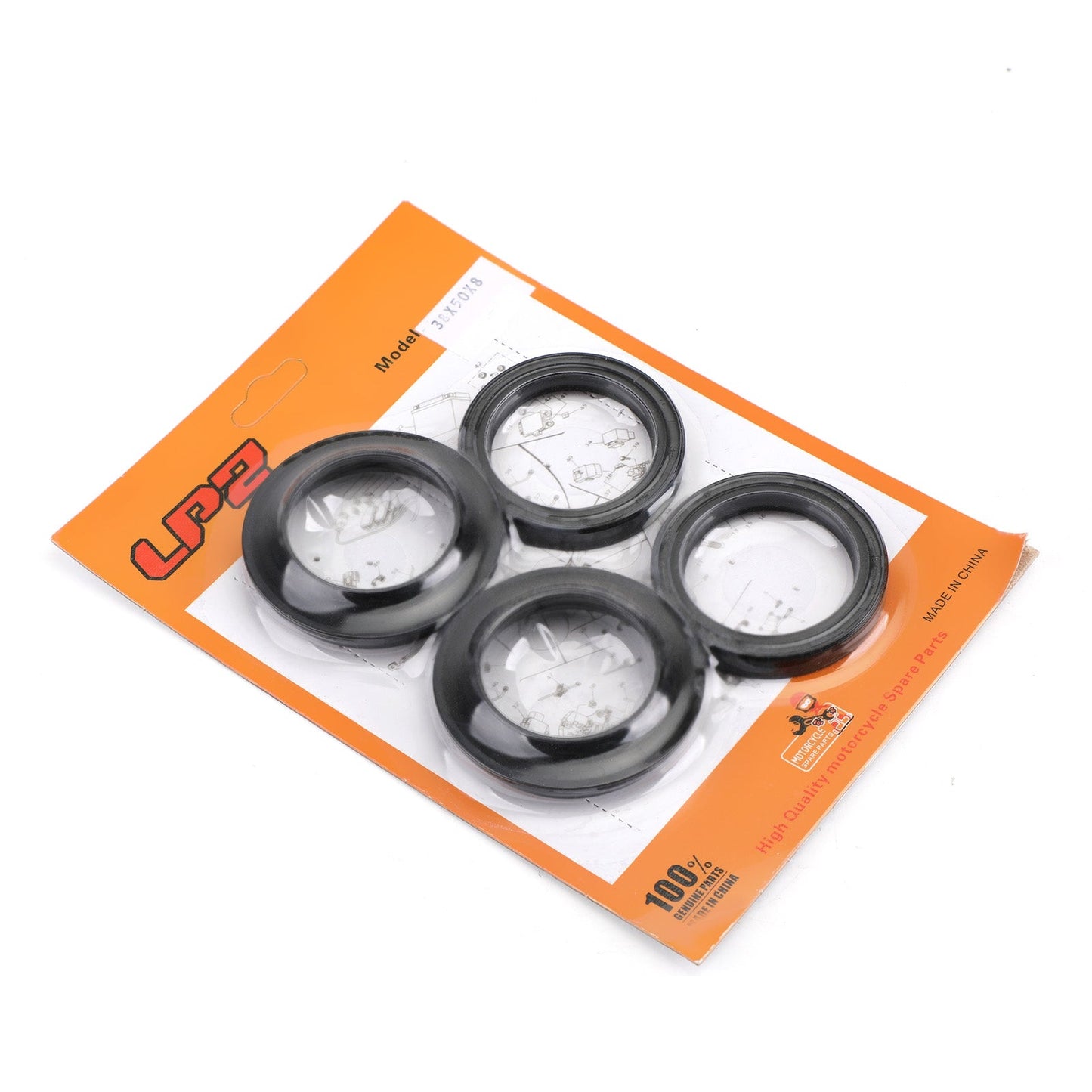 Fork Seal Dust Kit for Kawasaki ZX500 ZX600 ZX750 ZX900 ZN1100 KZ1000 78-2001