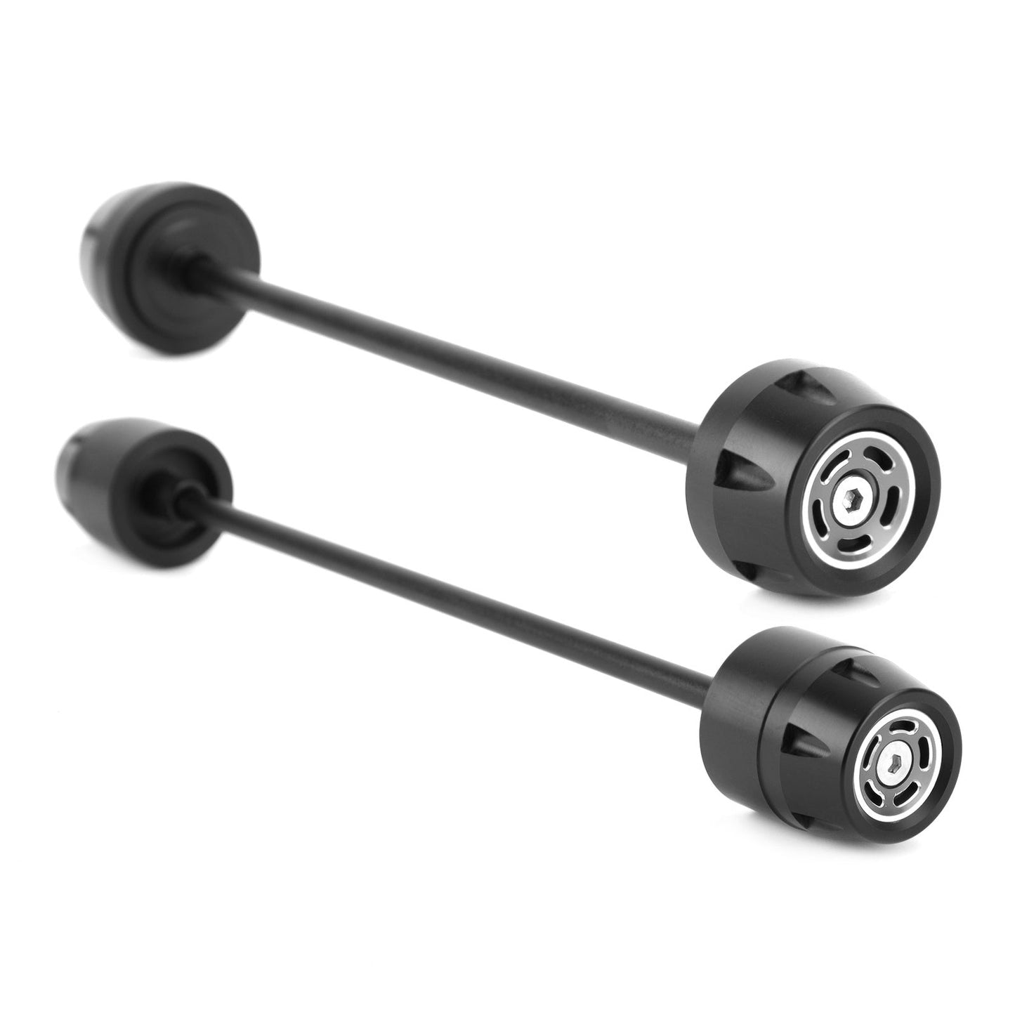 FRONT + REAR Axle Fork Wheel Slider Titan Fit for Ducati Scrambler 400 800 1100