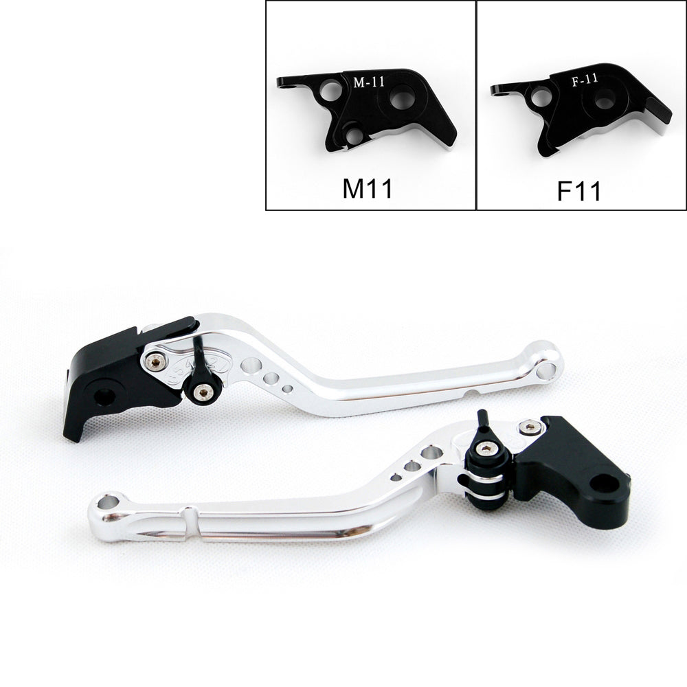 Long Brake Clutch Levers For KTM 990 Superduke 690 Duke RC8/R Black