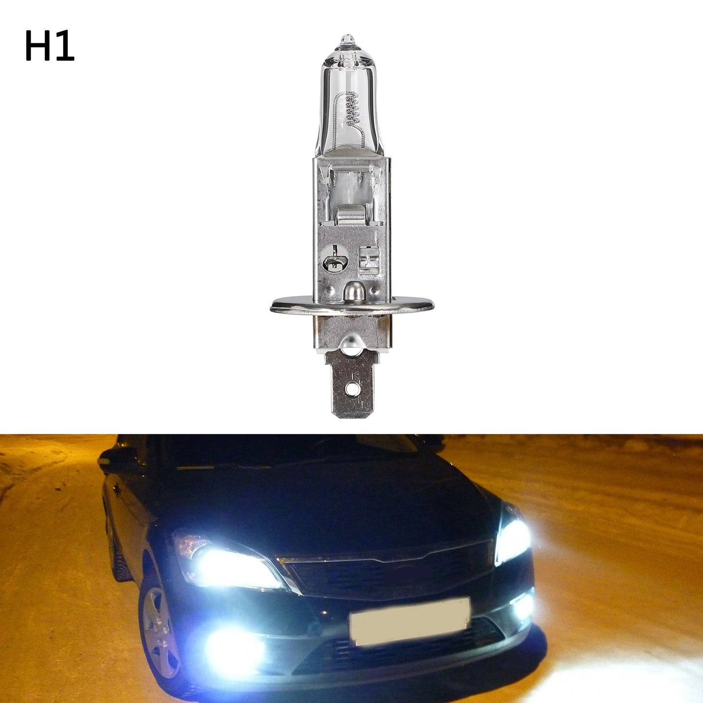 H1 For OSRAM SUPER RALLYE Car Headlight Lamp P14.5s 24V100W 62241