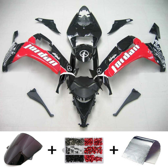 2008-2010 Kawasaki ZX10R Amotopart Injection Fairing Kit Bodywork Plastic ABS #108