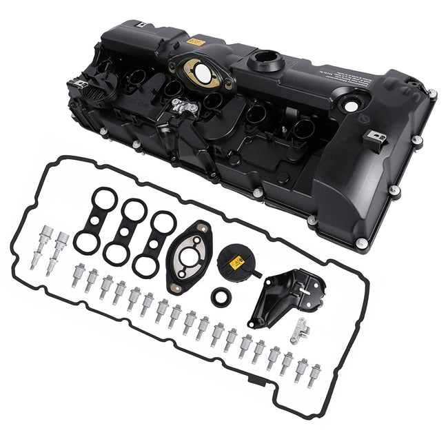 BMW X3 2009-2012 L6 3.0L Valve Cover w/ Gasket Bolts 11127552281