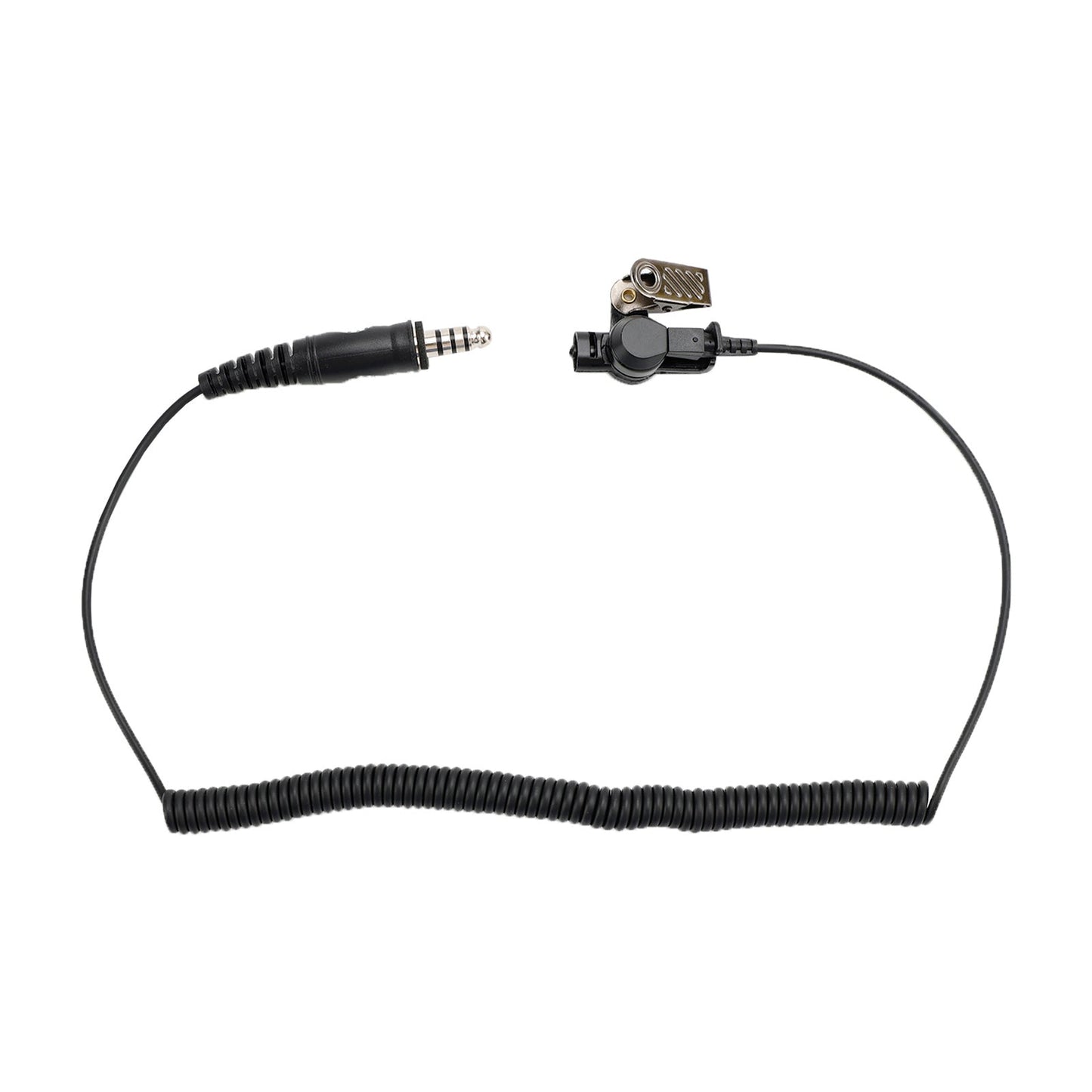 For Hytera PD415 PD500 PD565 6Pin U94 PTT 7.1-A3 Single Transparent Tube Headset