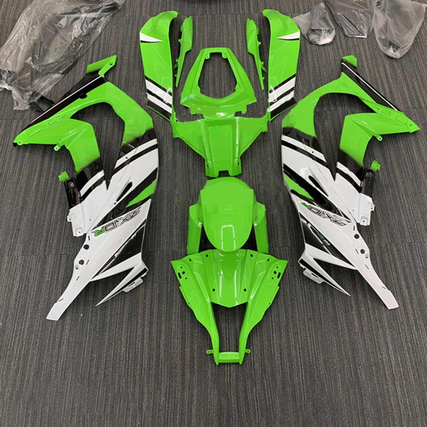 2011-2015 Kawasaki ZX10R Fairing Kit Bodywork Plastic ABS