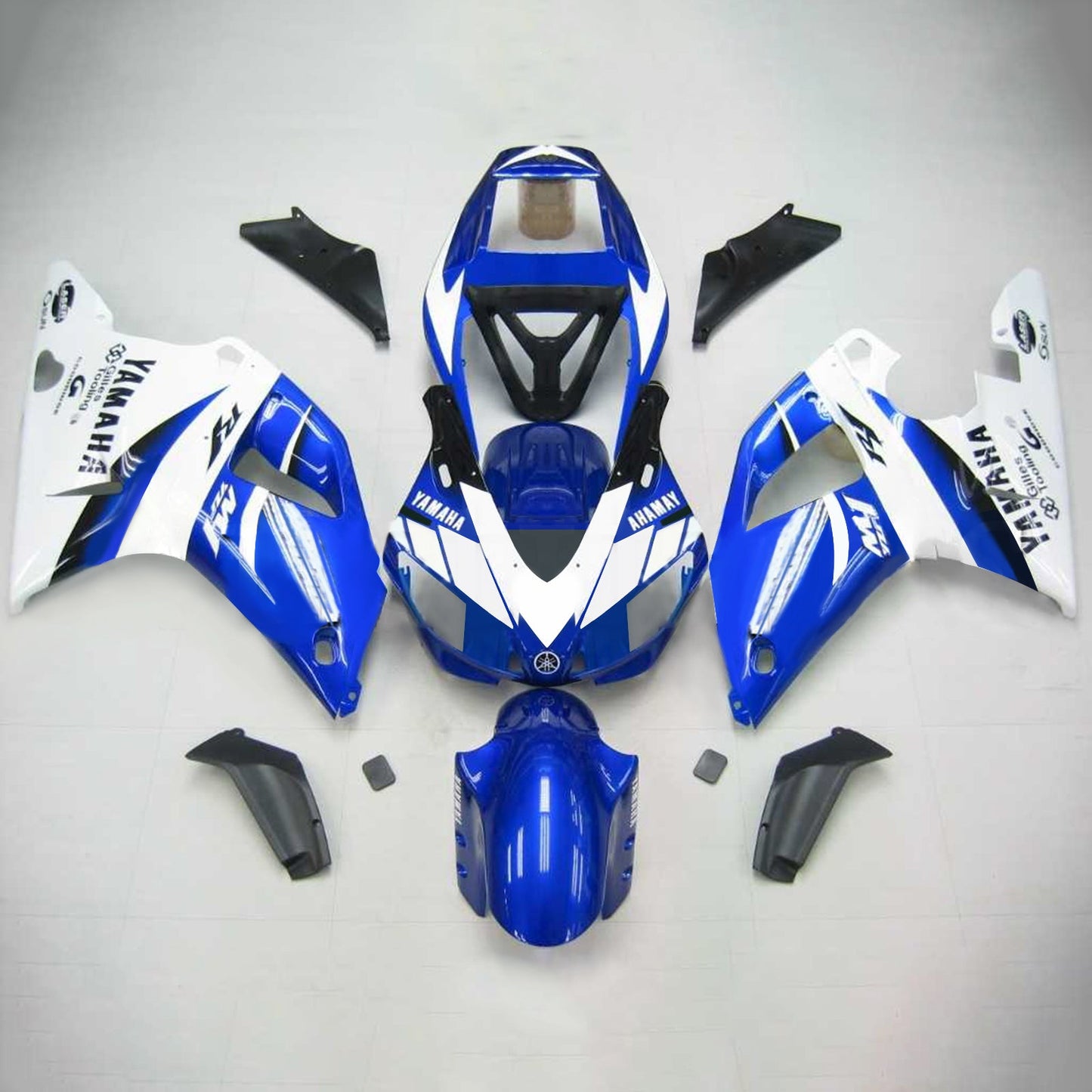 1998-1999 Yamaha YZF 1000 R1 Amotopart Injection Fairing Kit Bodywork Plastic ABS #101