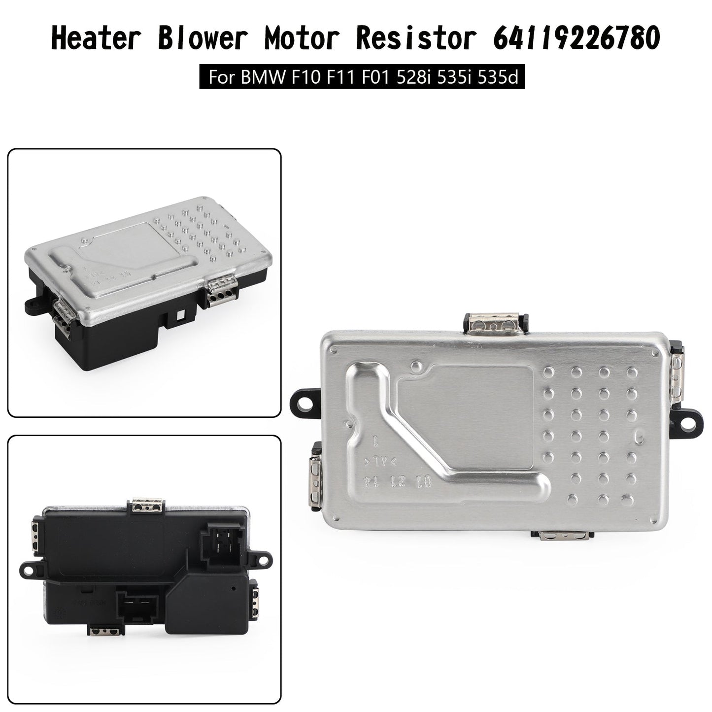 Heater Blower Motor Resistor 64119226780 For BMW F10 F11 F01 528i 535i 535d