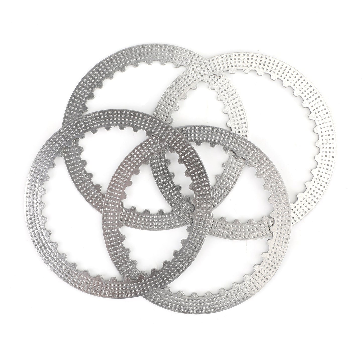 Clutch Plate Kit - Friction & Steel Plates For Kawasaki KLF185 Bayou 185 KLT160 1985 KLT185 86-87 AR125 88-91 AR125S 88-90 KMX125 86-02 KMX200 87-91