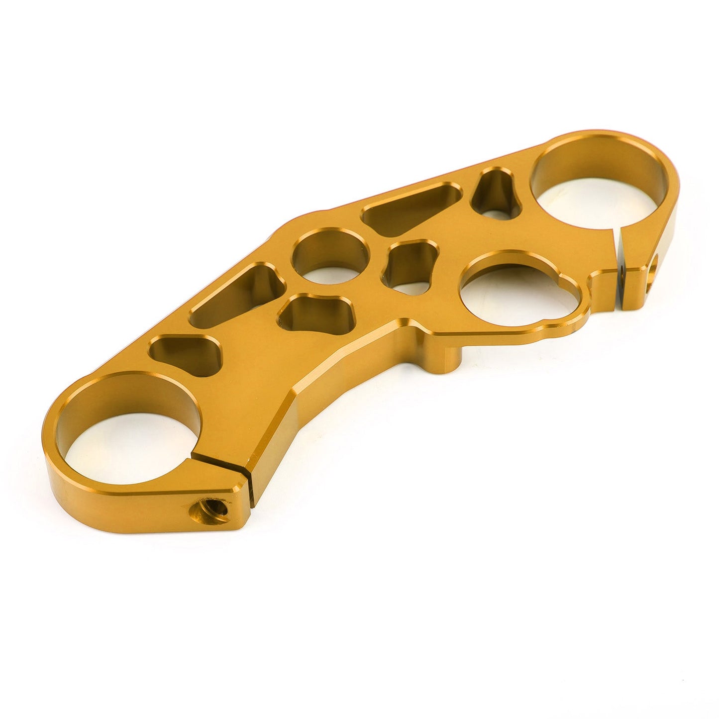 Lowering Triple Tree Front Upper Top Clamp for SUZUKI GSXR 600 750 1000 Black