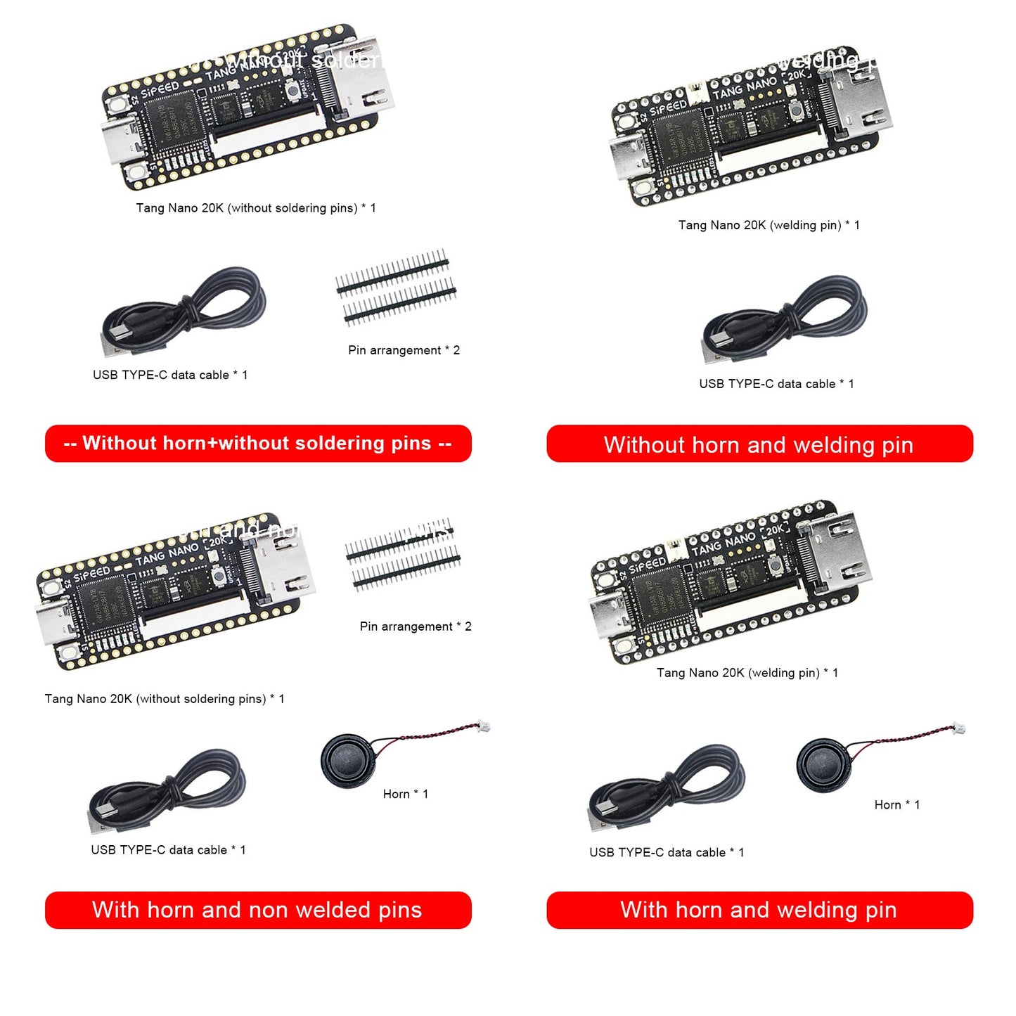 Sipeed Tang Nano 20K Development Board Open Source FPGA Retro Game with Speaker