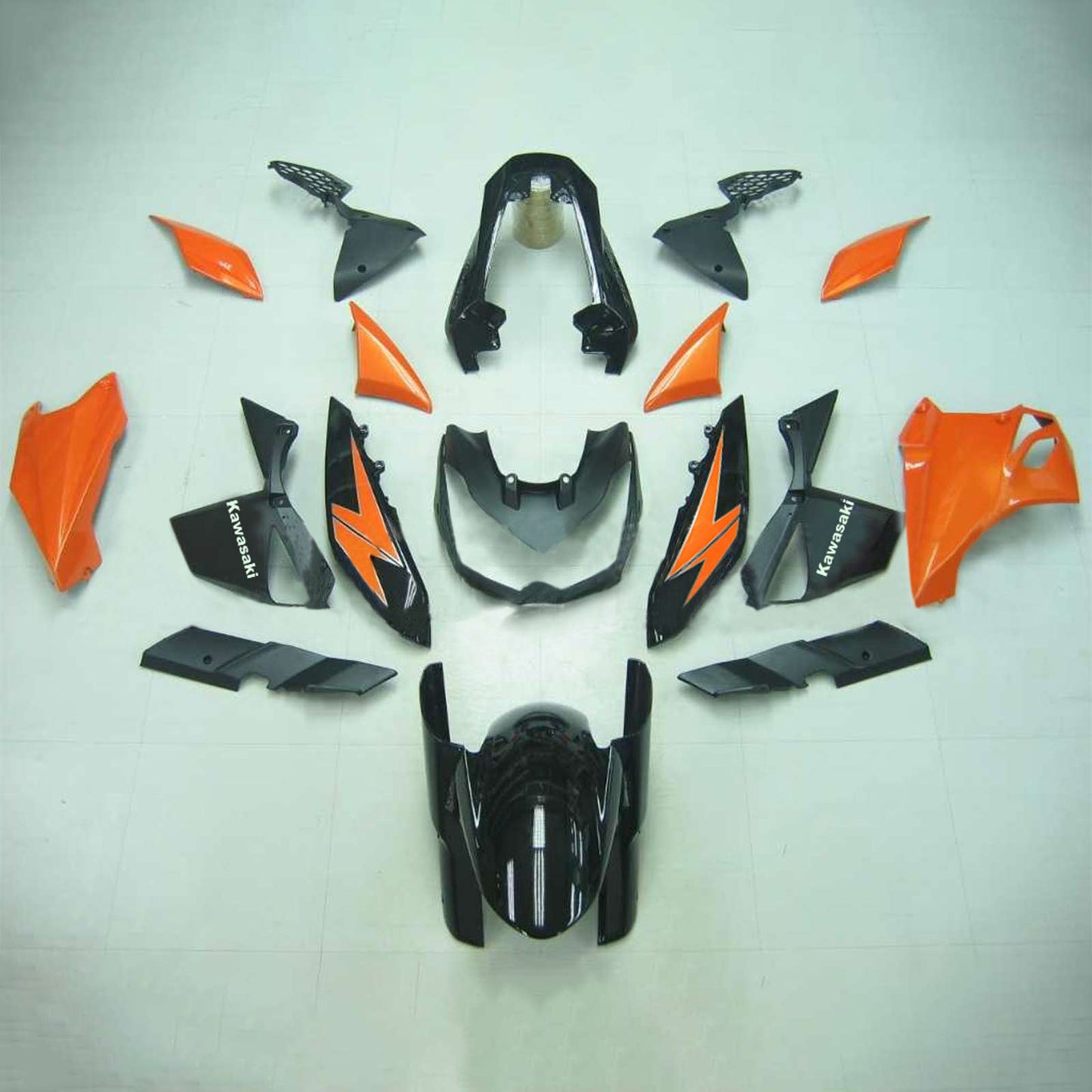 2010-2013 Kawasaki Z1000 Amotopart Injection Fairing Kit Bodywork Plastic ABS #103