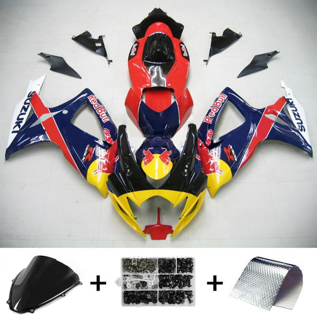 2006-2007 Suzuki GSXR 600/750 K6 Amotopart Injection Fairing Kit Bodywork Plastic ABS #113