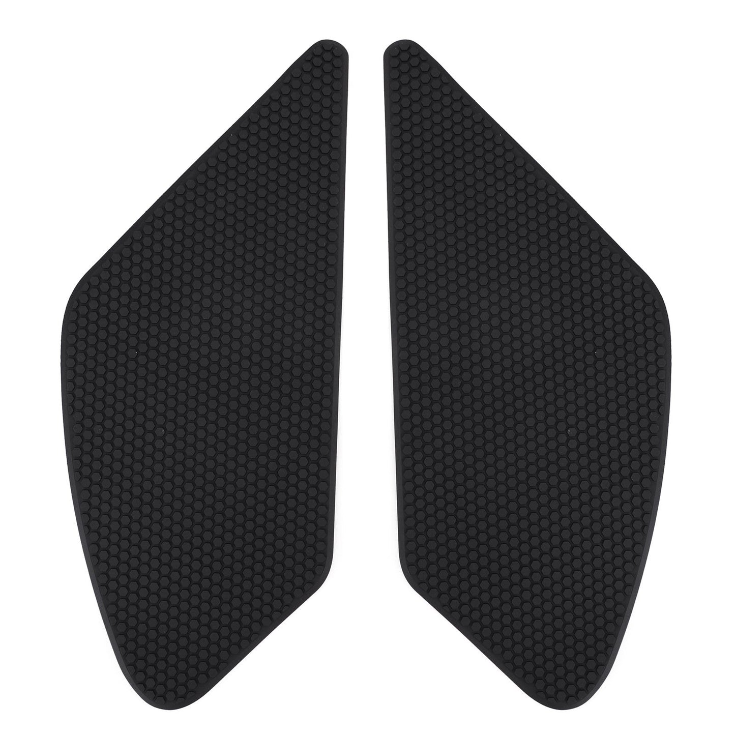 2X Side Tank Traction Grips Pads Fit For Ducati Monster 797 17-19 Rubber Black