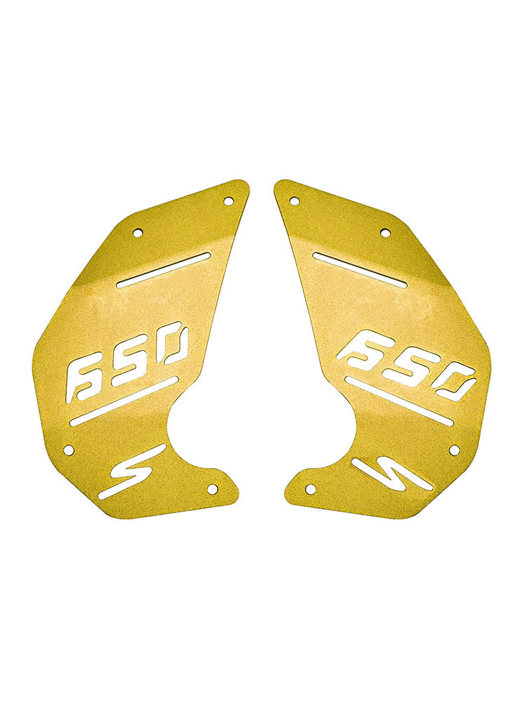 Engine Cover Plate Side Panel Gold For Kawasaki Vulcan S En650 Vn650 2015-2022 Cafe