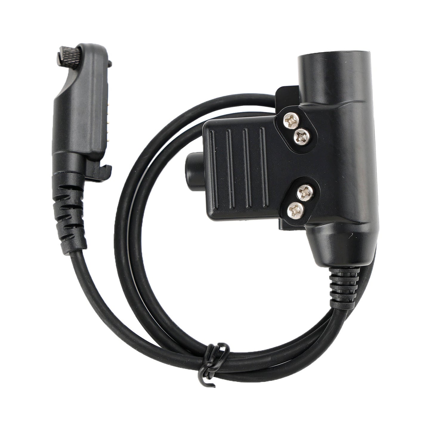 For HYT PD680 PD685 X1E X1P 6-Pin PTT 7.1-A3 Transparent Tube Headset with Mic